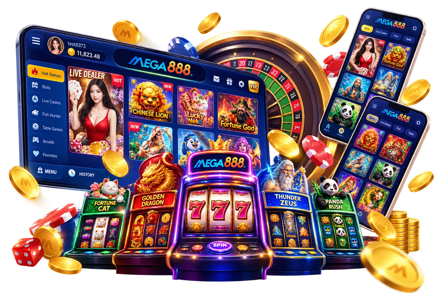 Main Mega888 dalam talian
